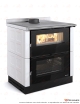 Verona XXL Maiolica 7kW Cuisinière à bois