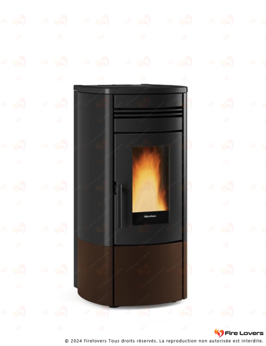 Poêle à granulés Noris 12 kW noir - Extraflame - Firelovers