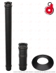 Kit Complet de Tuyaux d'Évacuation supérieure - Poêle à granulés Ø80 mm
