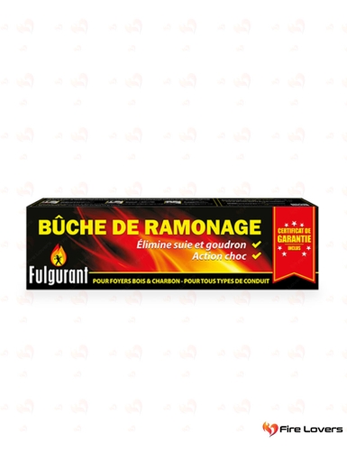 Bûche de ramonage 1 kg Fulgurant