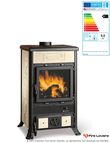 Rossella R1 5.0 Ceramica 9kW Poêle à bois
