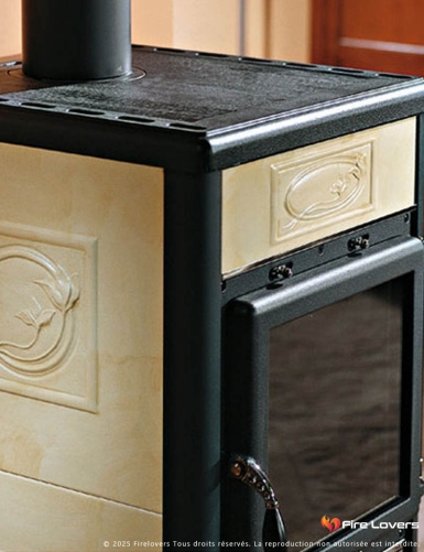 Rossella R1 5.0 Ceramica 9kW Poêle à bois