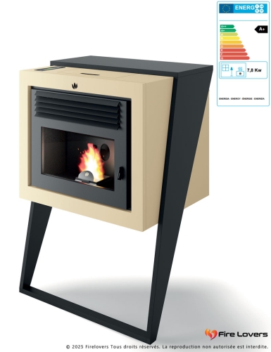 Q-Bix 8kW Poêle à granulés