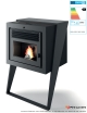 Q-Bix 8kW Poêle à granulés