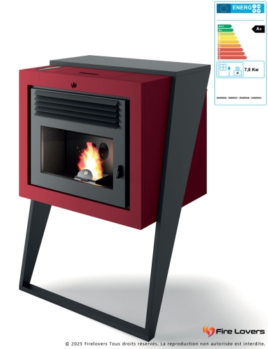 Q-Bix 8kW Poêle à granulés