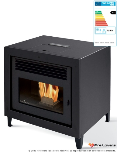 Q-Box 8kW Poêle à granulés