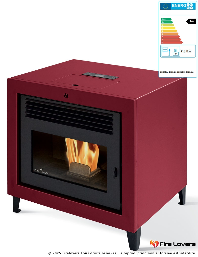 Q-Box 8kW Poêle à granulés