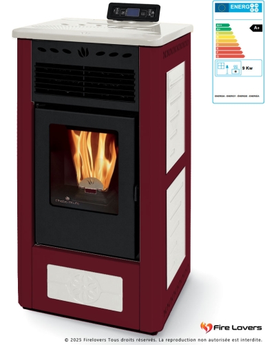 Gea S 9kW Poêle à granulés étanche