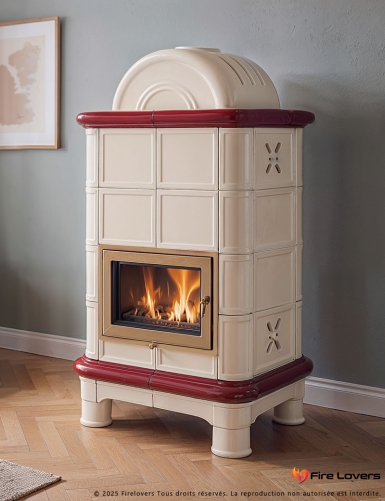 Diana L avec dôme Poêle à bois 12kW