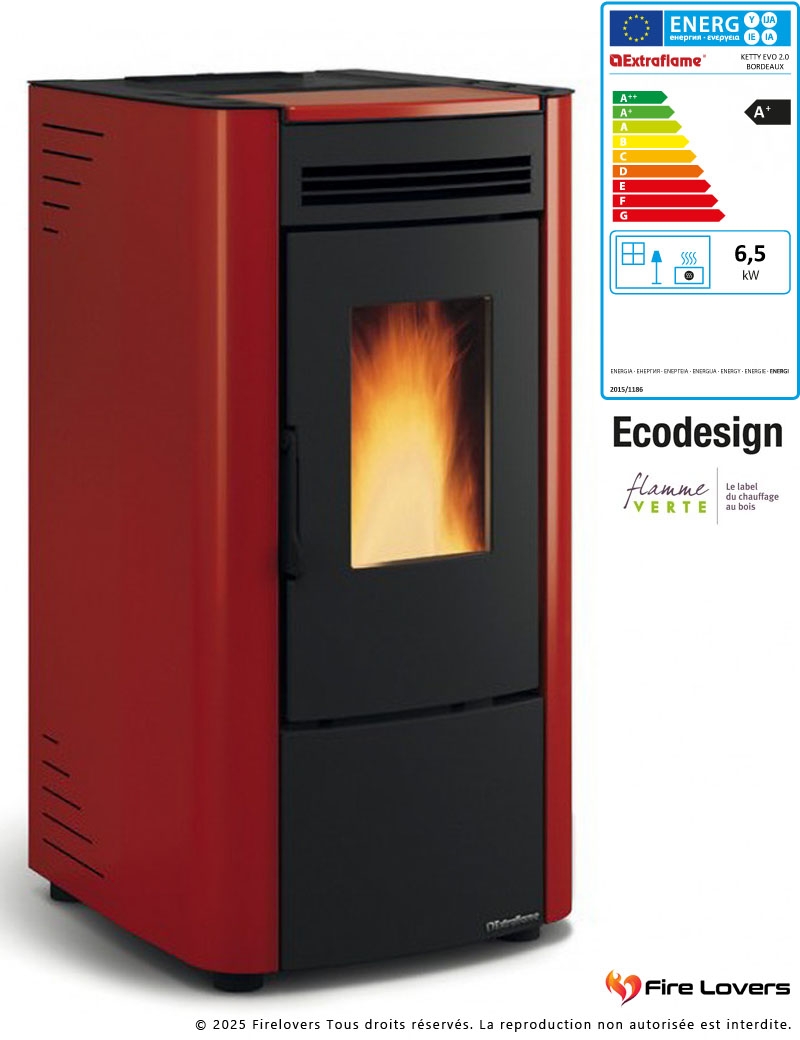Ketty 5.0 7kW Poêle à granulés