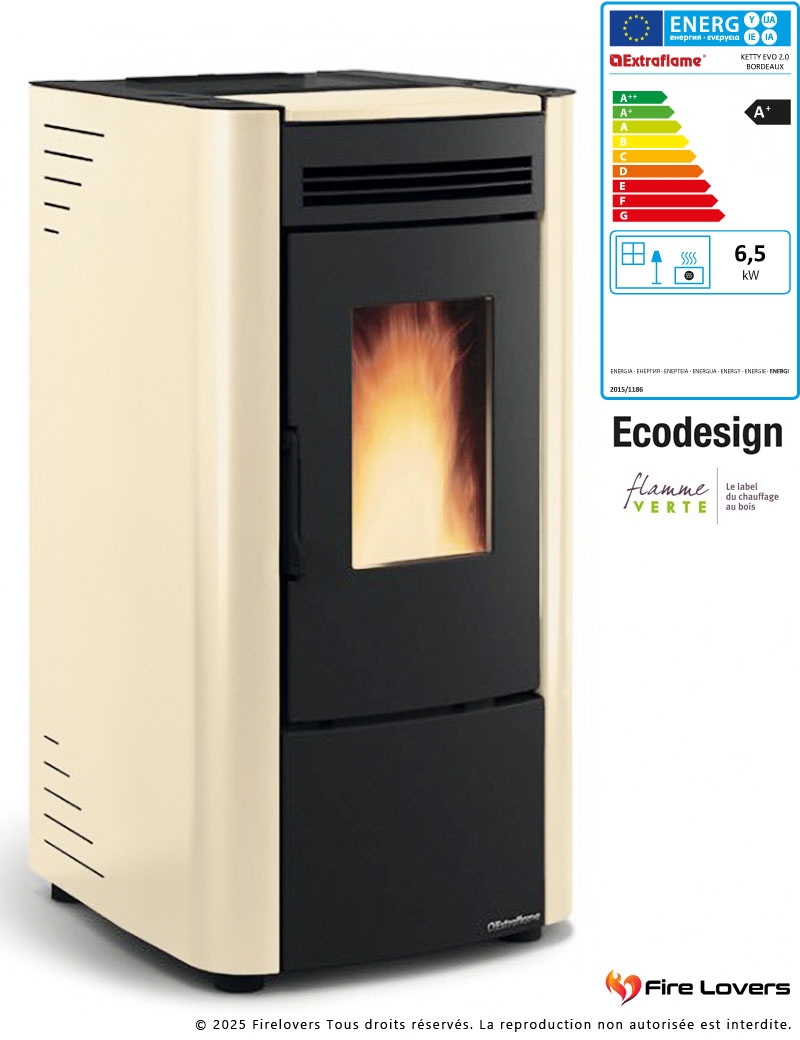 Ketty 5.0 7kW Poêle à granulés