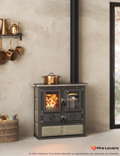 Rosetta 5.0 Petra 8kW Cuisinière à bois