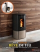 Pack Katia 11 11kW + kit ventouse mural "Rêve de feu"